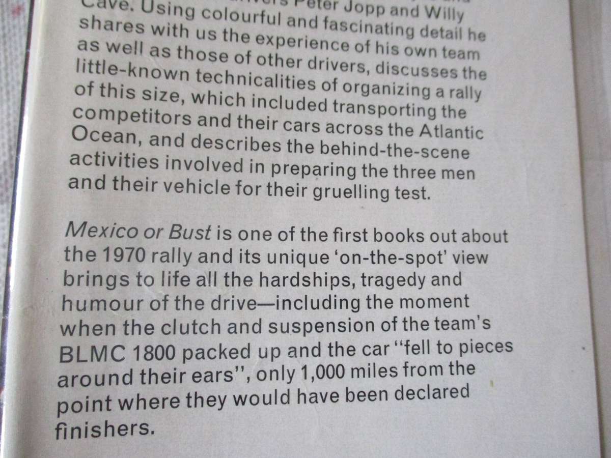 MEXICO OR BUST ! - MARK KAHN