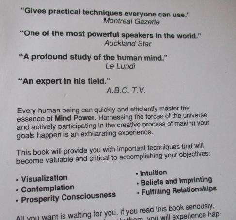 MIND POWER - JOHN KEHOE