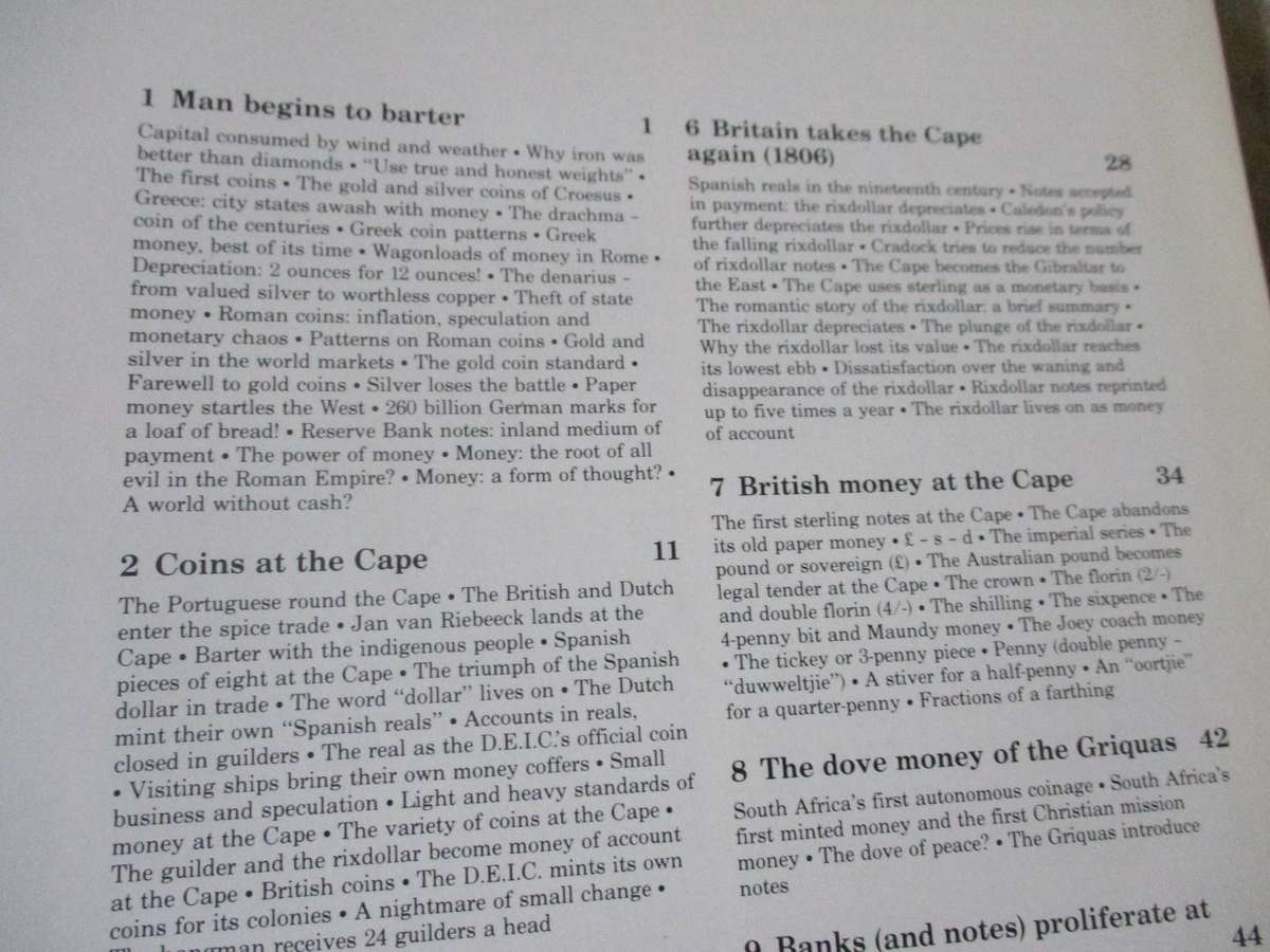 MONEY IN SOUTH AFRICA - C.L. ENGELBRECHT ( signed )