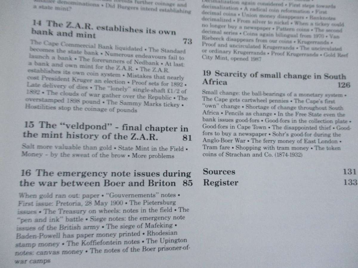 MONEY IN SOUTH AFRICA - C.L. ENGELBRECHT ( signed )