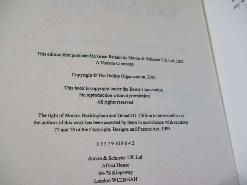 NOW DISCOVER YOUR STRENGTHS - MARCUS BUCKINGHAM