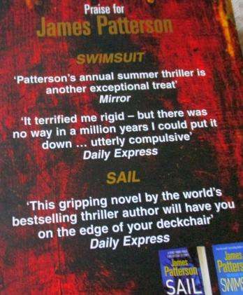 POSTCARD KILLERS - JAMES PATTERSON & LIZA MARKLUND ( LARGE HARDCOVER