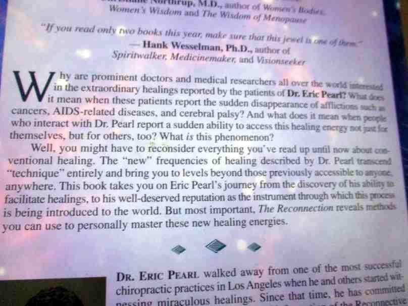 THE RECONNECTION - HEAL OTHERS, HEAL YOURSELF -  DR ERIC PEARL