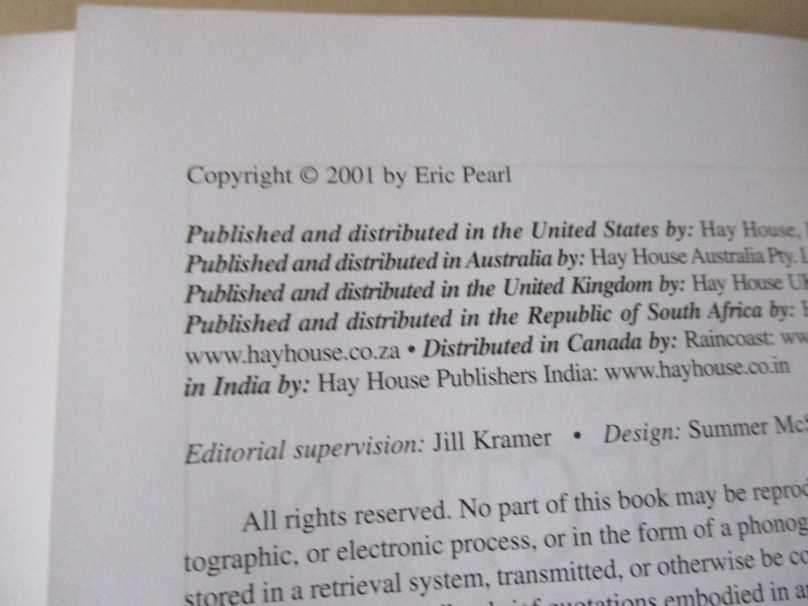 THE RECONNECTION - HEAL OTHERS, HEAL YOURSELF -  DR ERIC PEARL