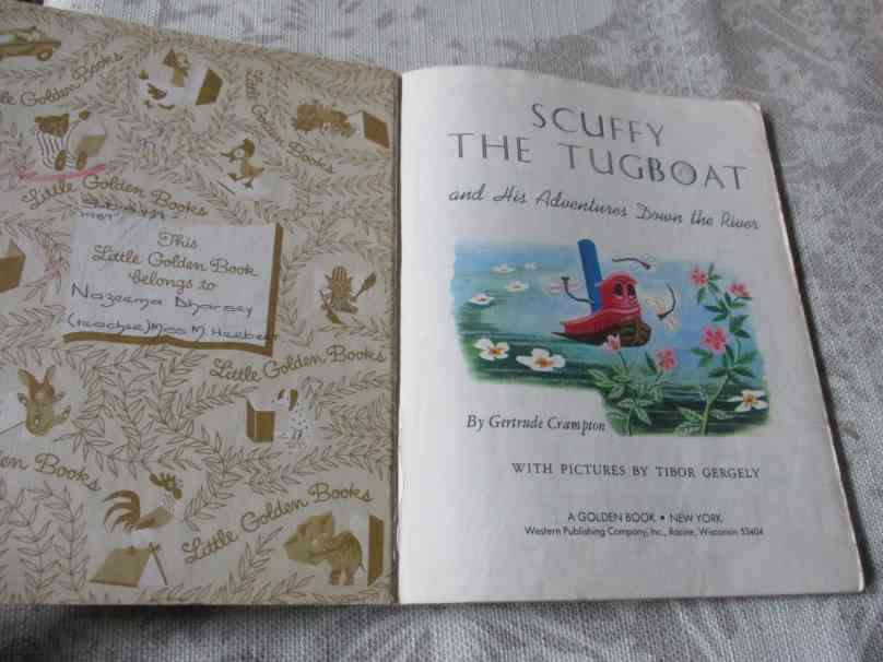 SCUFFY THE TUGBOAT - A LITTLE GOLDEN BOOK