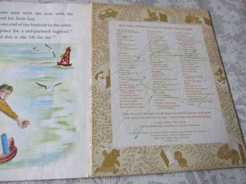 SCUFFY THE TUGBOAT - A LITTLE GOLDEN BOOK