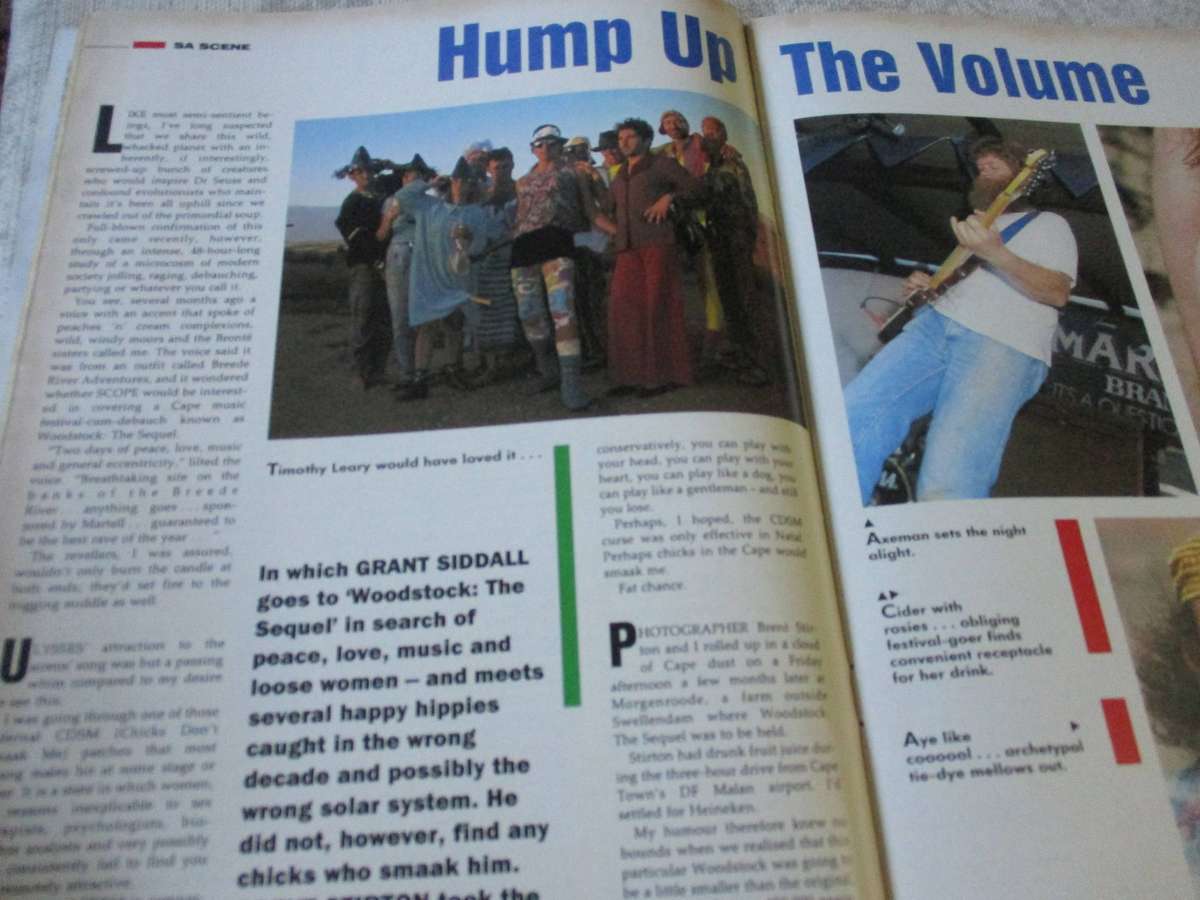 SCOPE MAGAZINE 1 APRIL 1994 ( THE BEATLES - WHITE ALBUM, SCOPE HUNK - ROSS McCULLOCH,