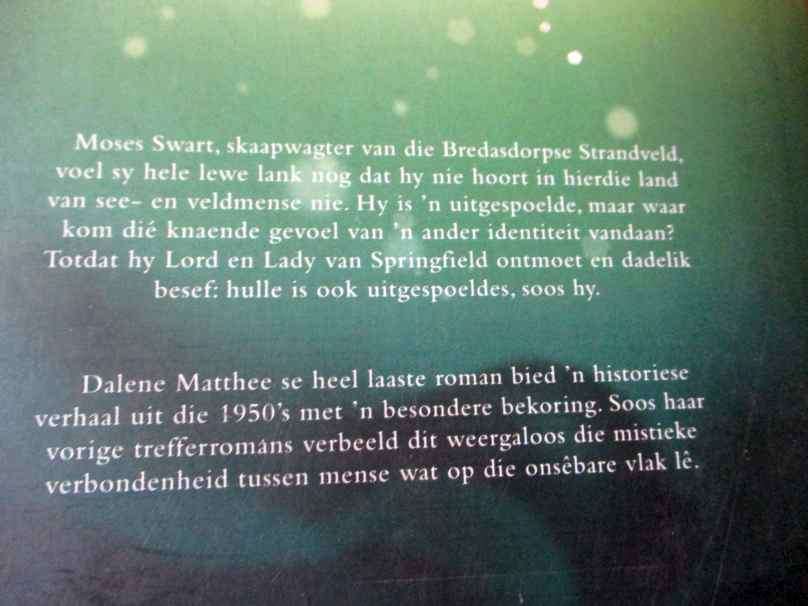 DIE UITGESPOELDES - DALENE MATTHEE