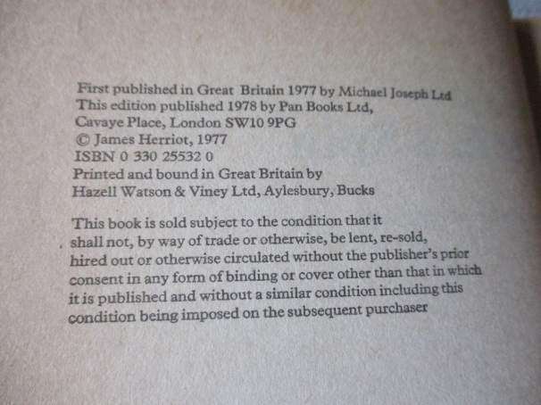 VET IN A SPIN - JAMES HERRIOT