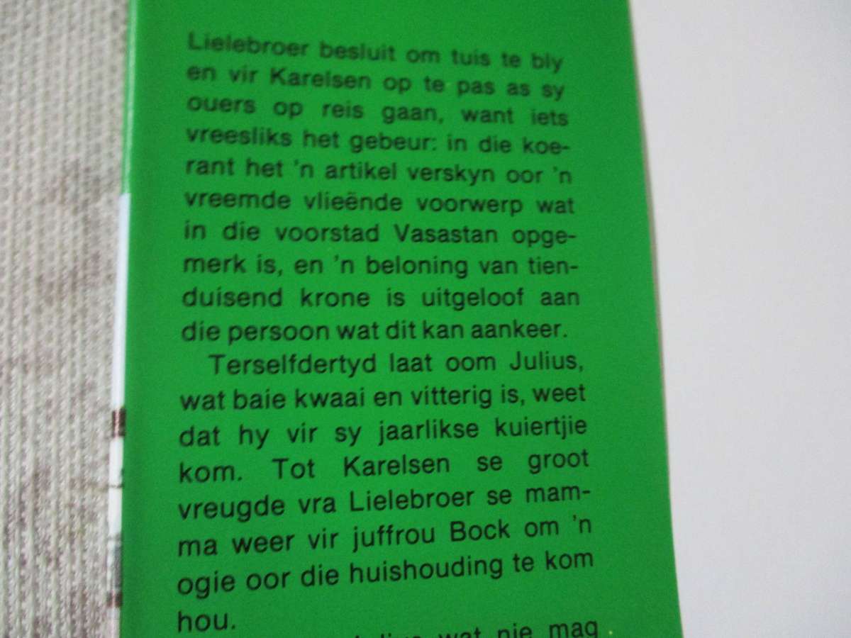 KARELSEN - DIE WERELD SE BESTE - ASTRID LINDGREN