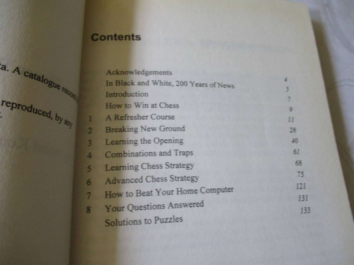 WINNING CHESS - RAYMOND KEENE