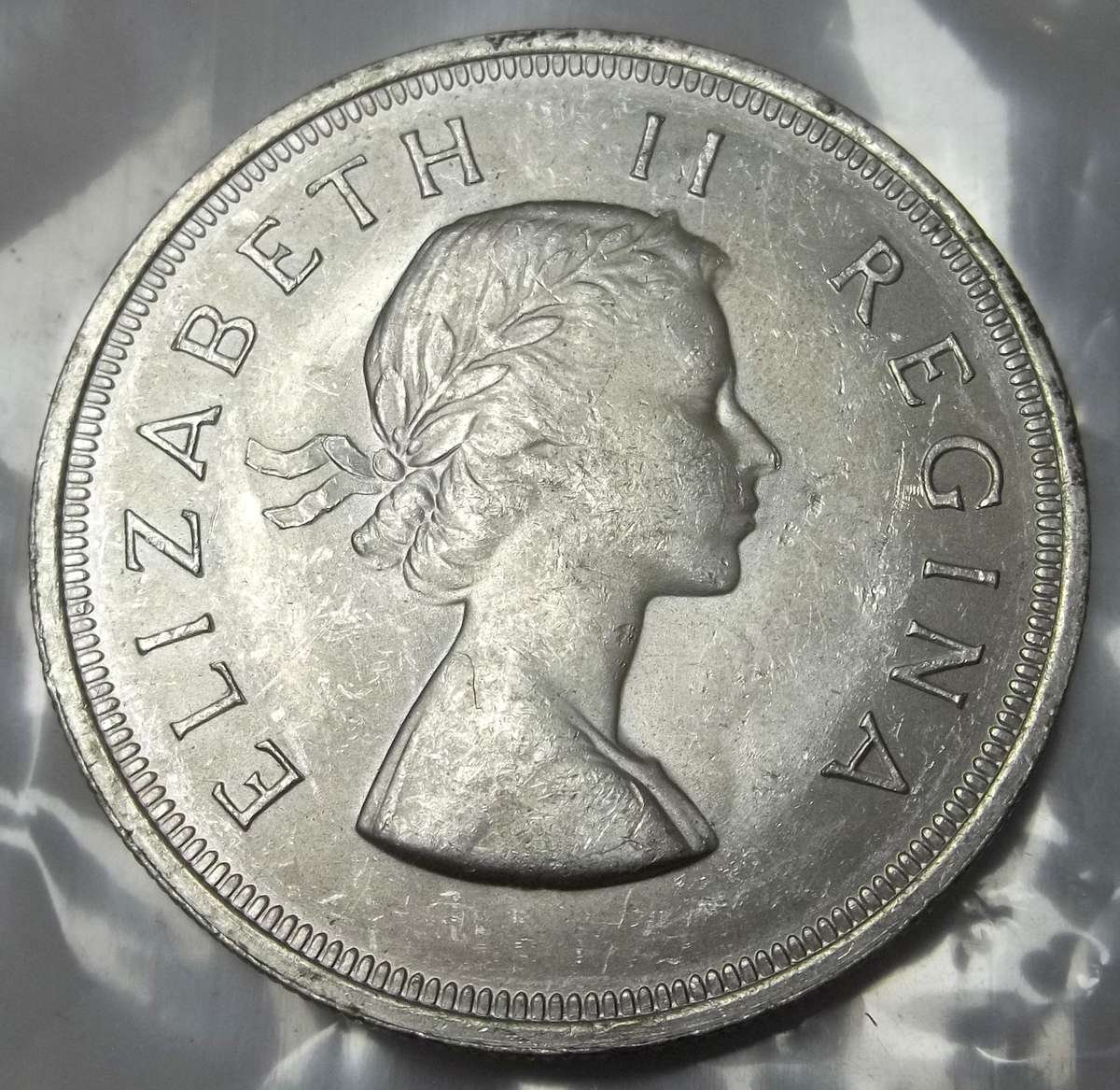 SA Union 5 Shillings 1955 - Great condition