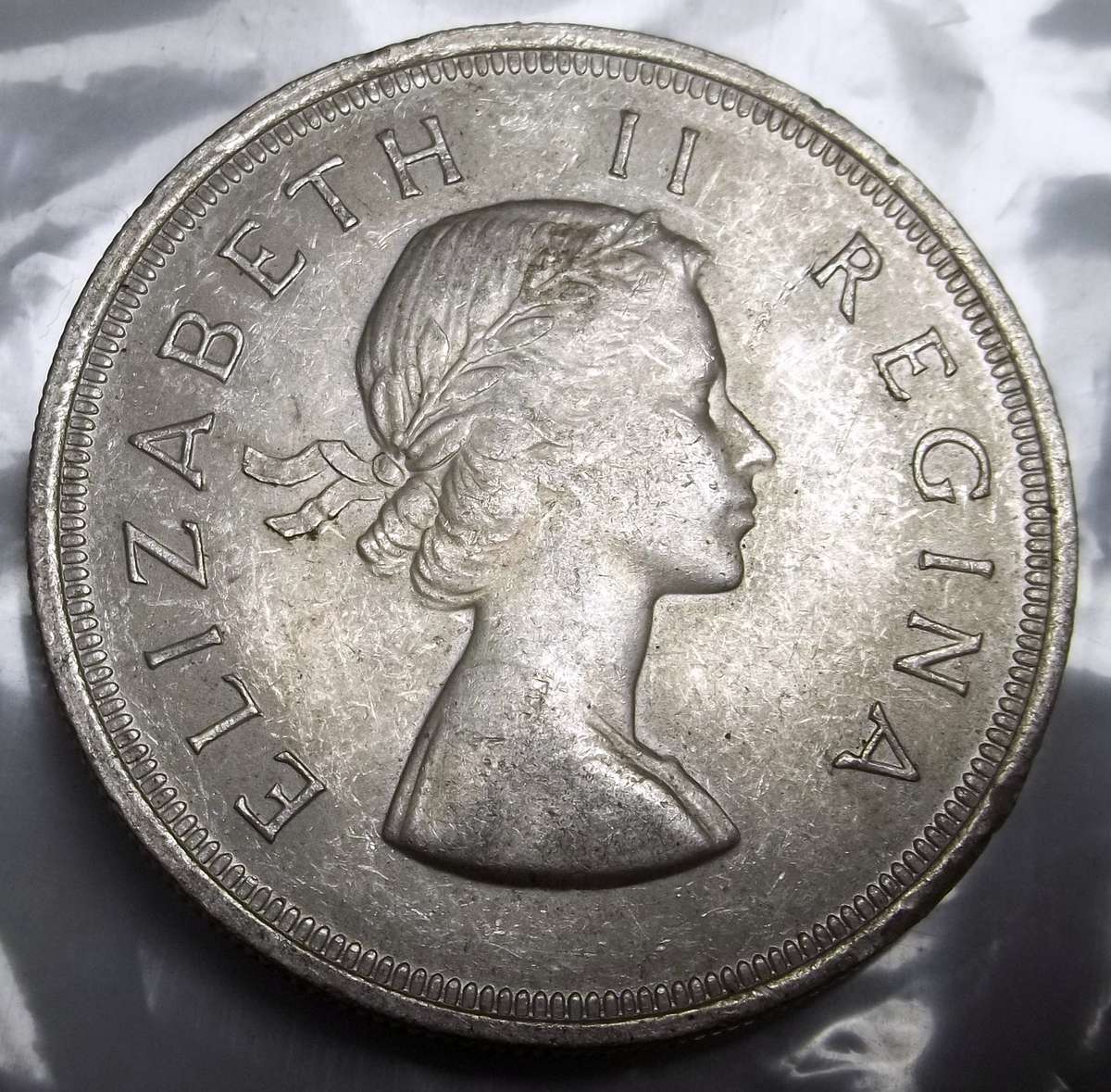 Union 5 Shillings 1955