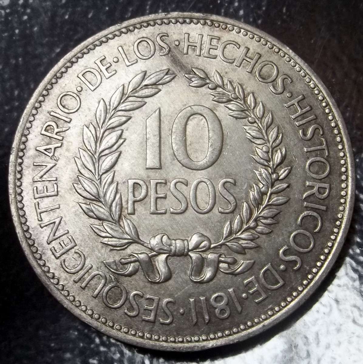 Uruguay 10 Pesos 1961 - Nice condition