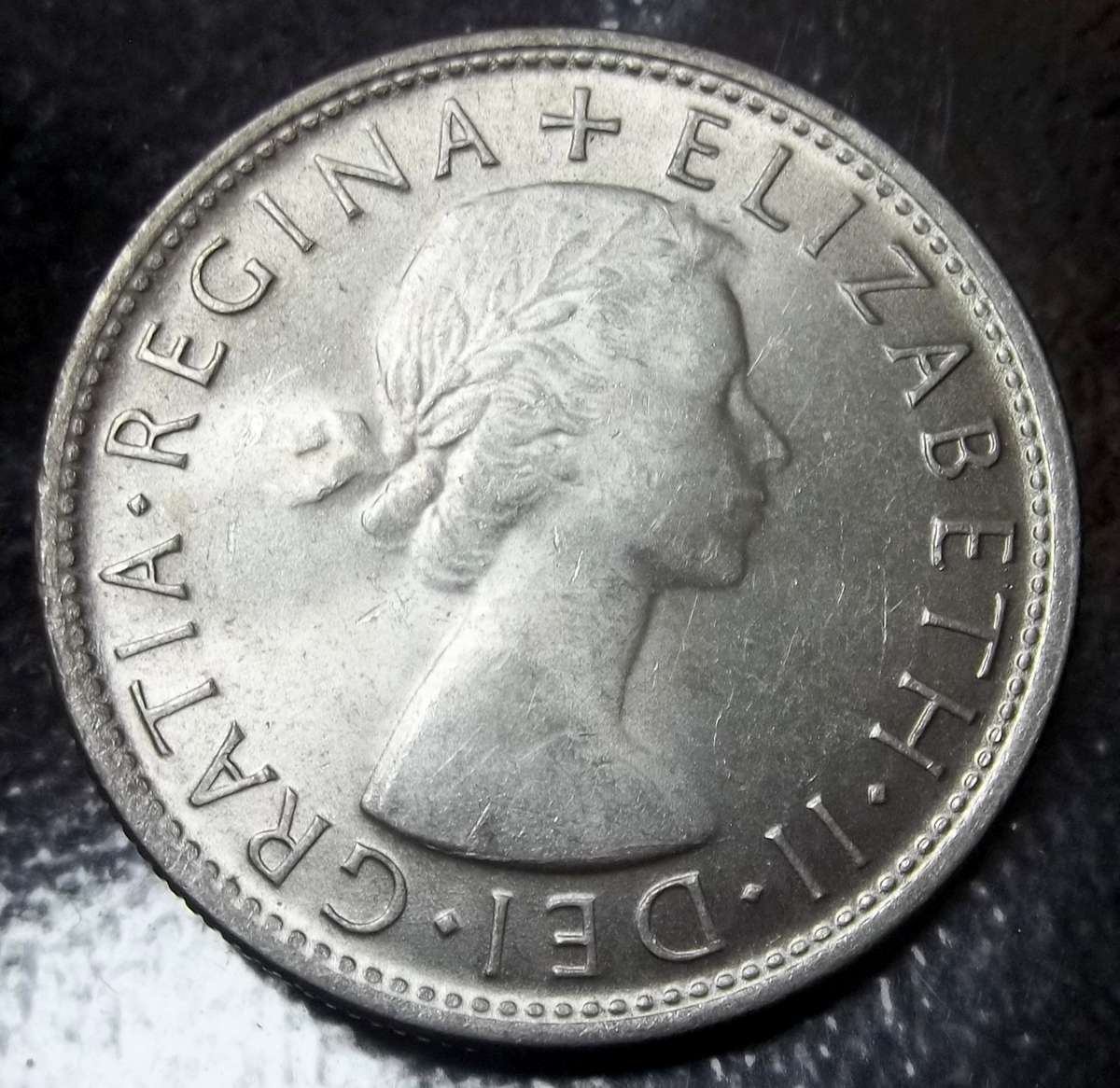 Australia Florin 1954 - aUNC condition