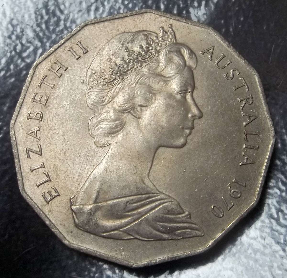 Australia 50 Cents 1970 - Bicentenary of Thomas Cook