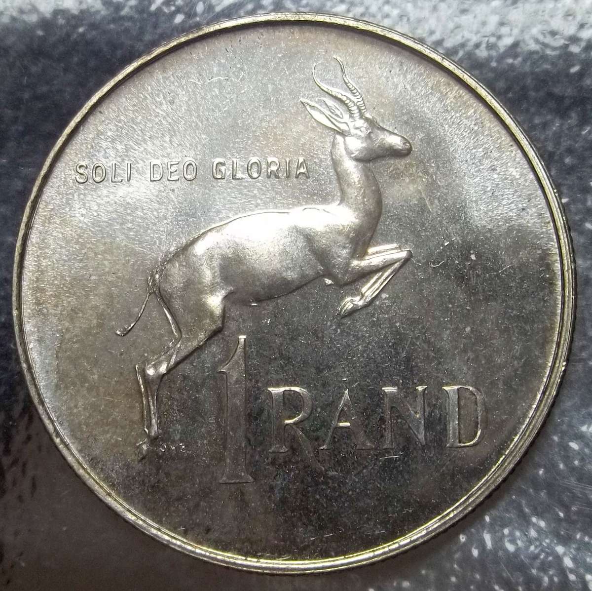 RSA 1 Rand 1965E - PROOF