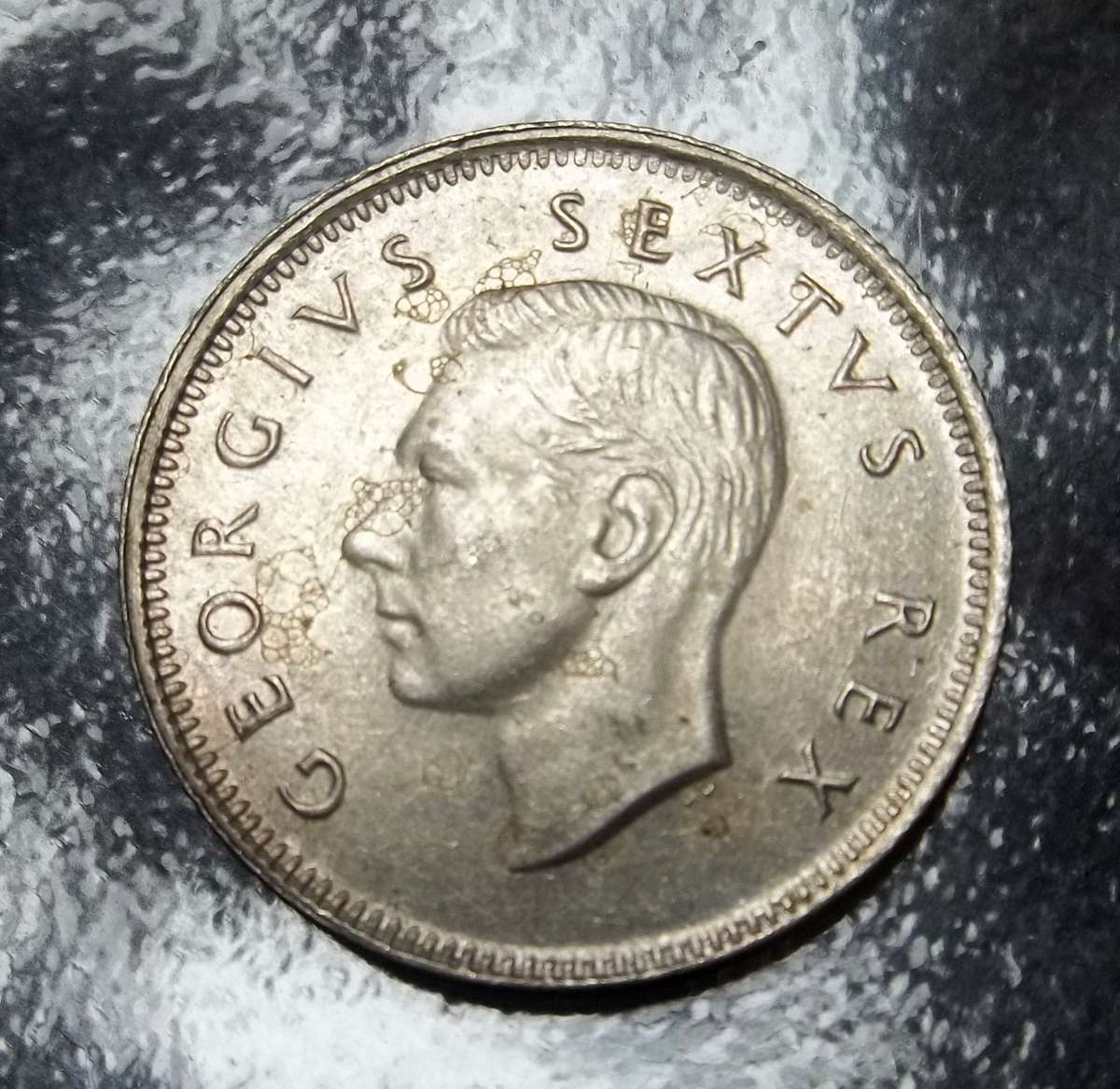 SA Union 1 Shilling 1952 - aUNC condition