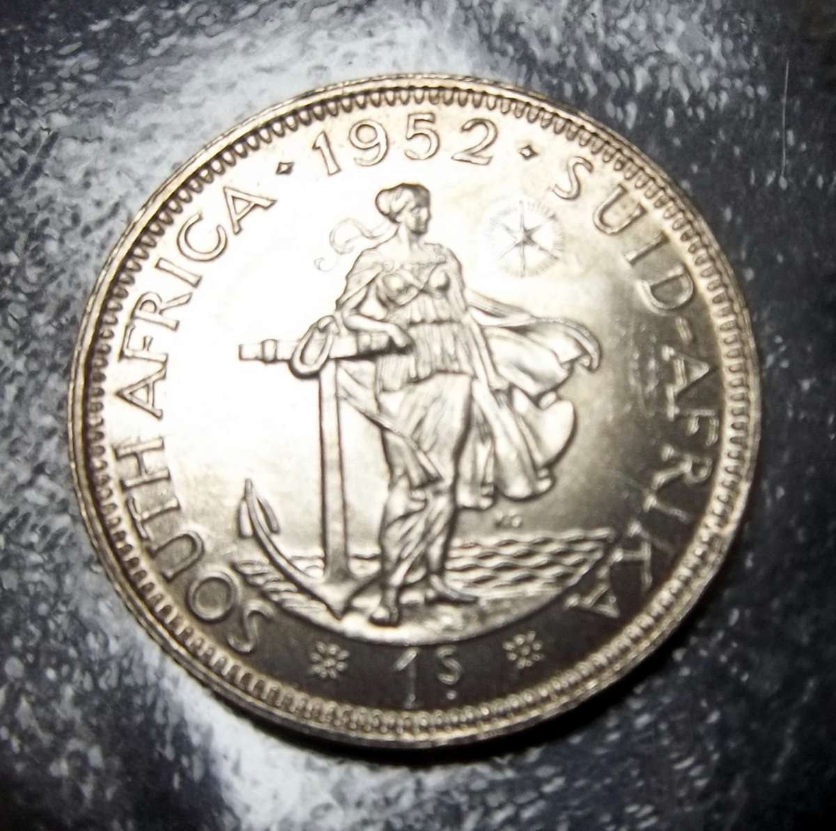 Union 1 Shilling 1952 - aUNC condition