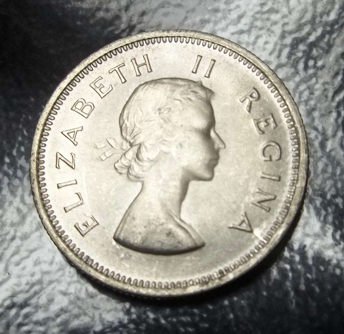 SA Union 1 Shilling 1953 - UNC condition