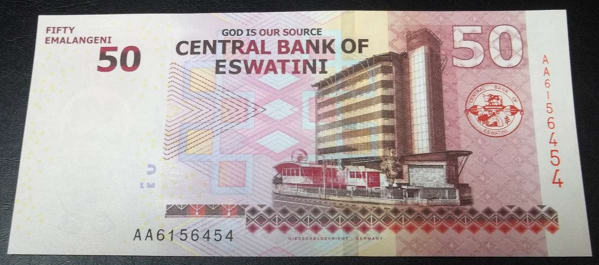 eSwatini 50 Emalangeni 2018 - UNC condition