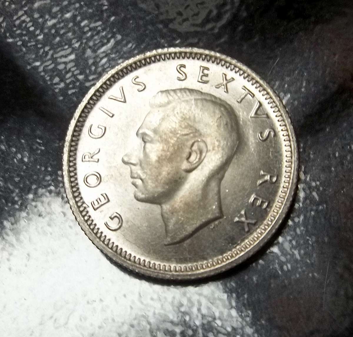 Union Sixpence 1952 - aUNC condition