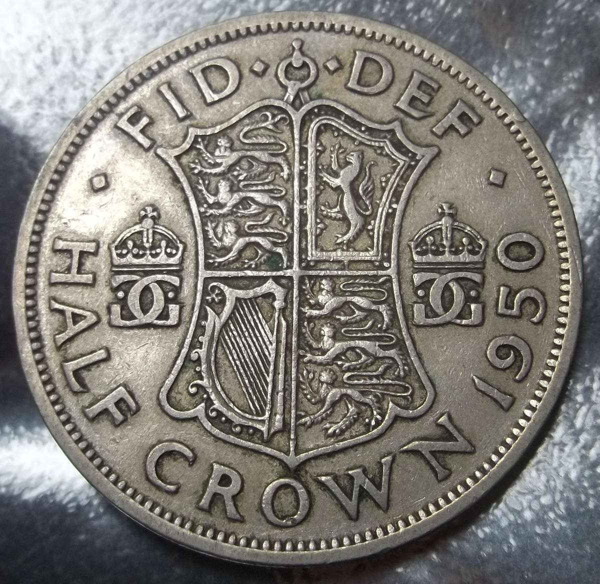 Britain Half Crown 1950