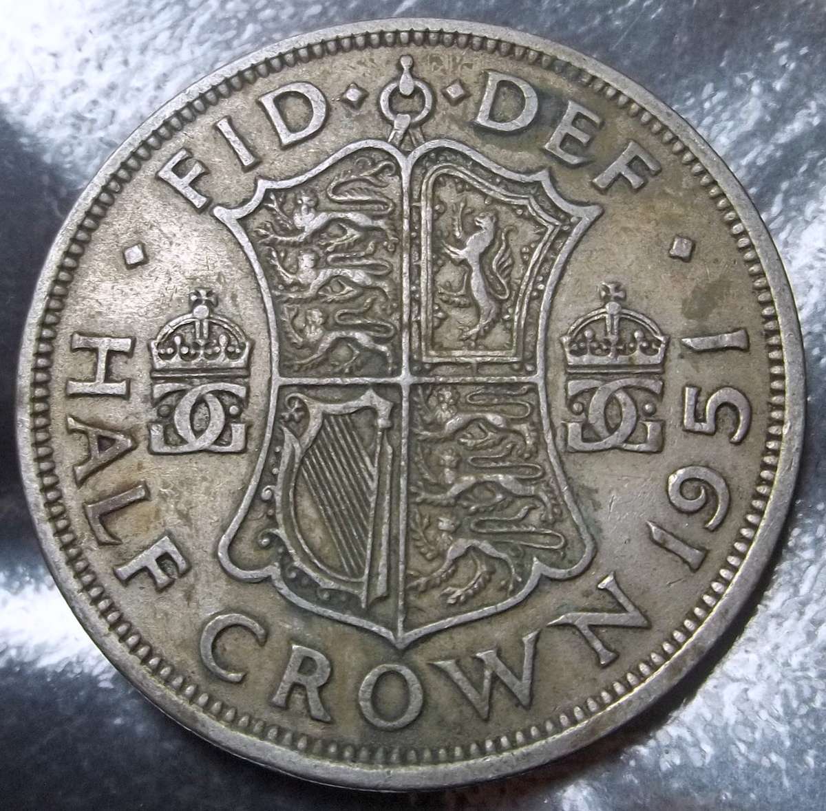 Britain Half Crown 1951