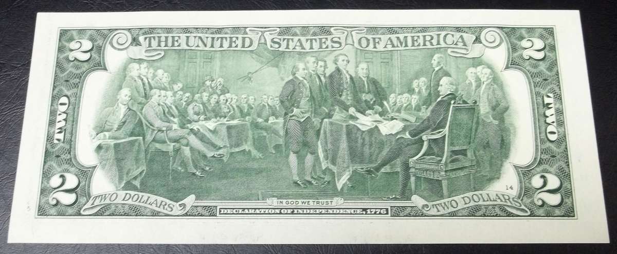 USA 2 Dollars 2017 UNC condition