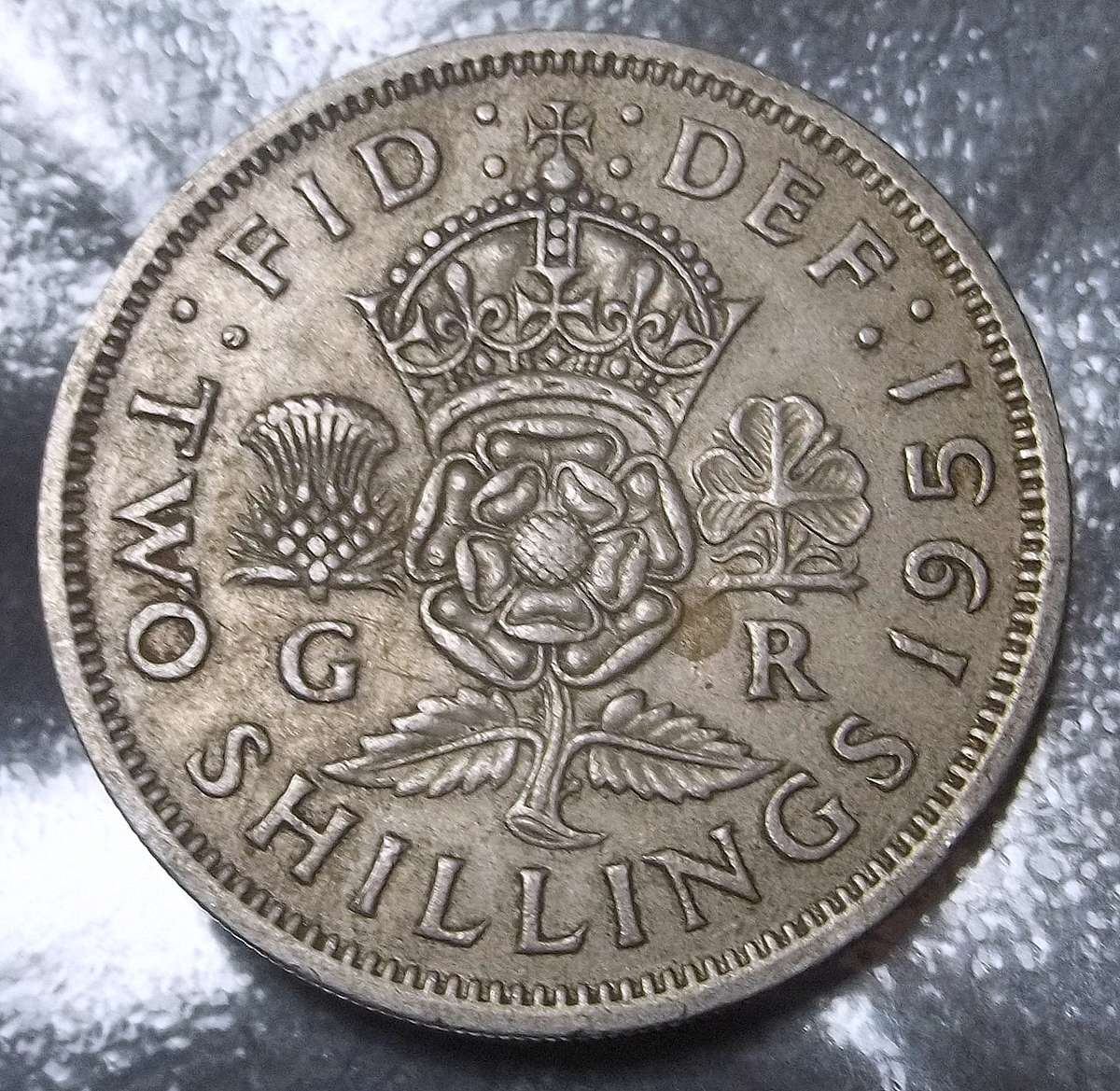 Britain Two Shillings 1951