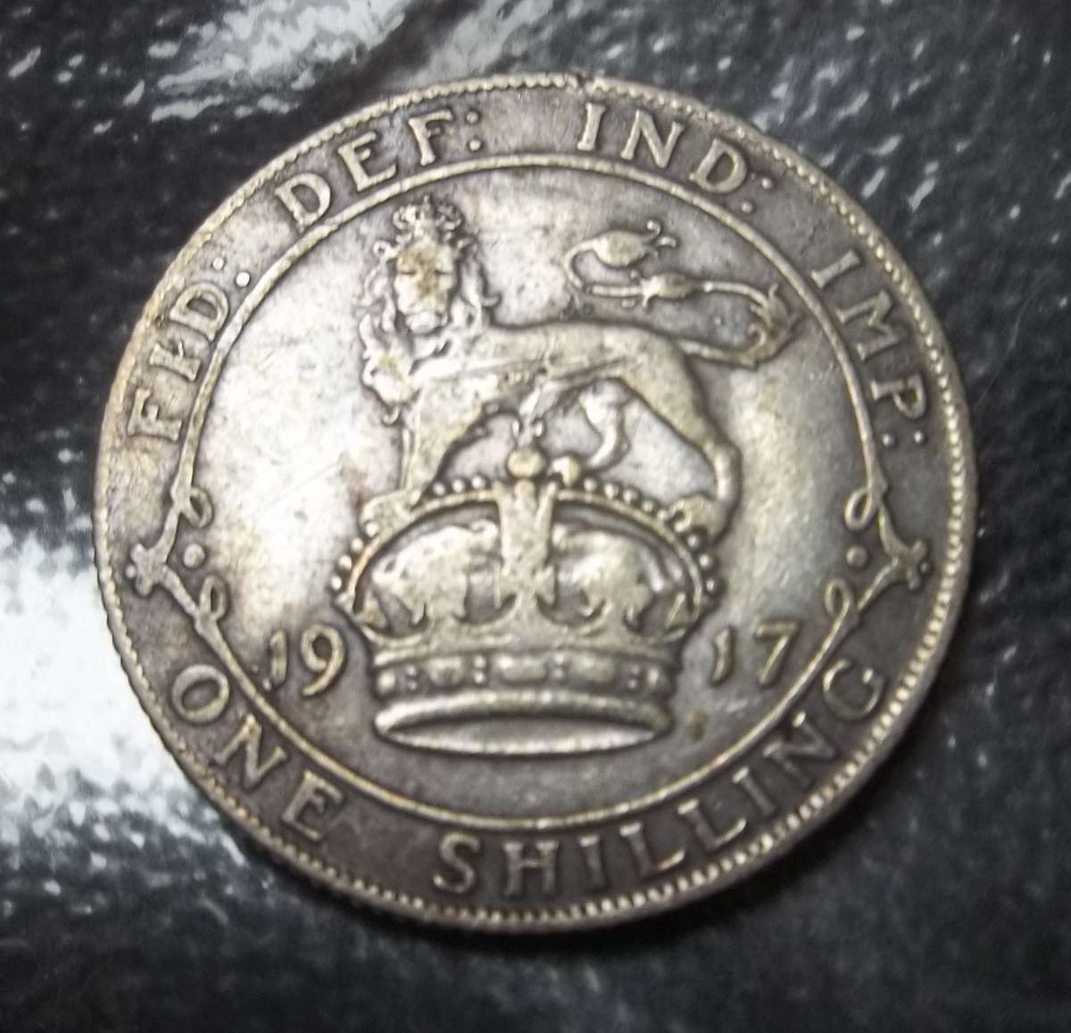 Britain 1 Shilling 1917