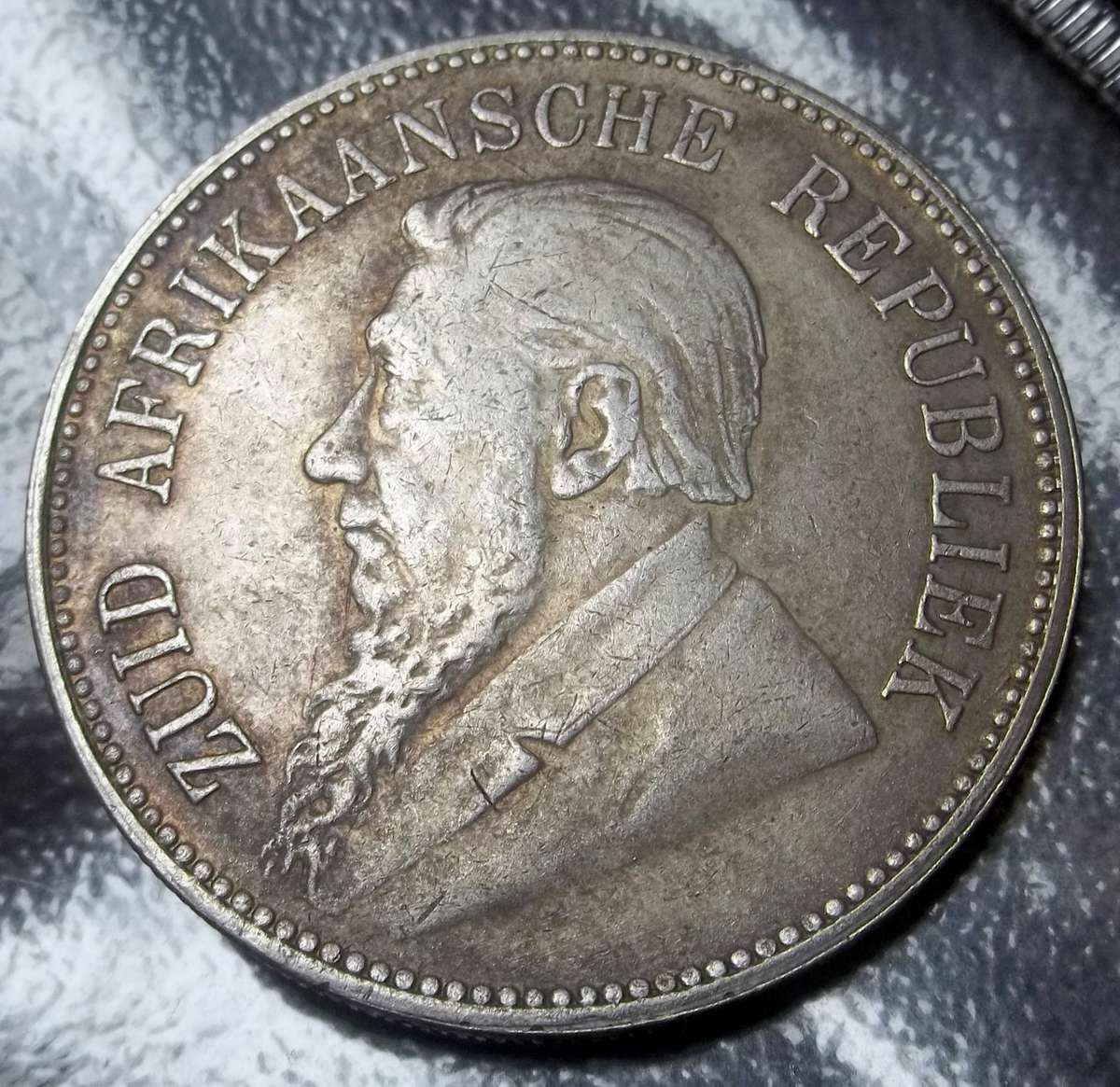 ZAR 5 Shillings Crown 1892 - Reproduction
