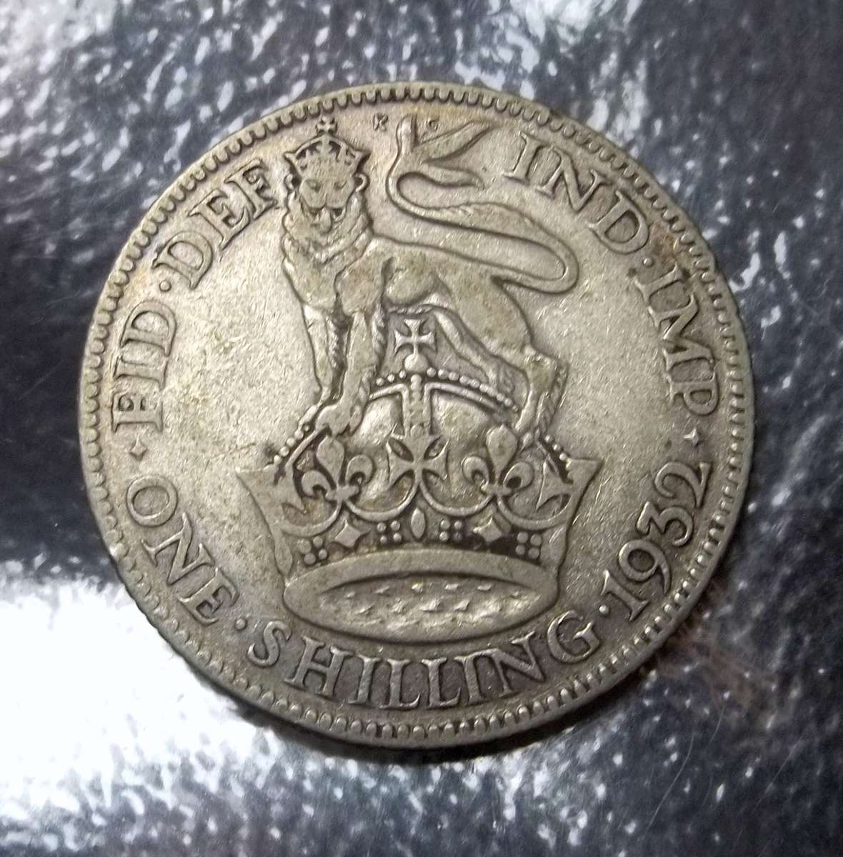 *R1 Auction* Britain 1 Shilling 1932