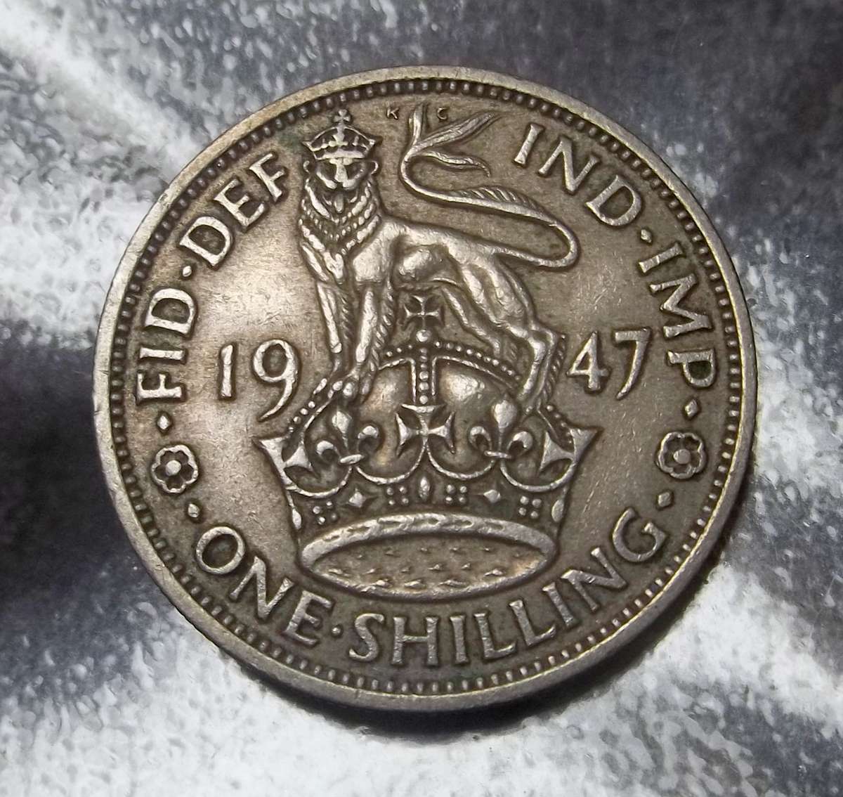 Britain 1 Shilling 1947