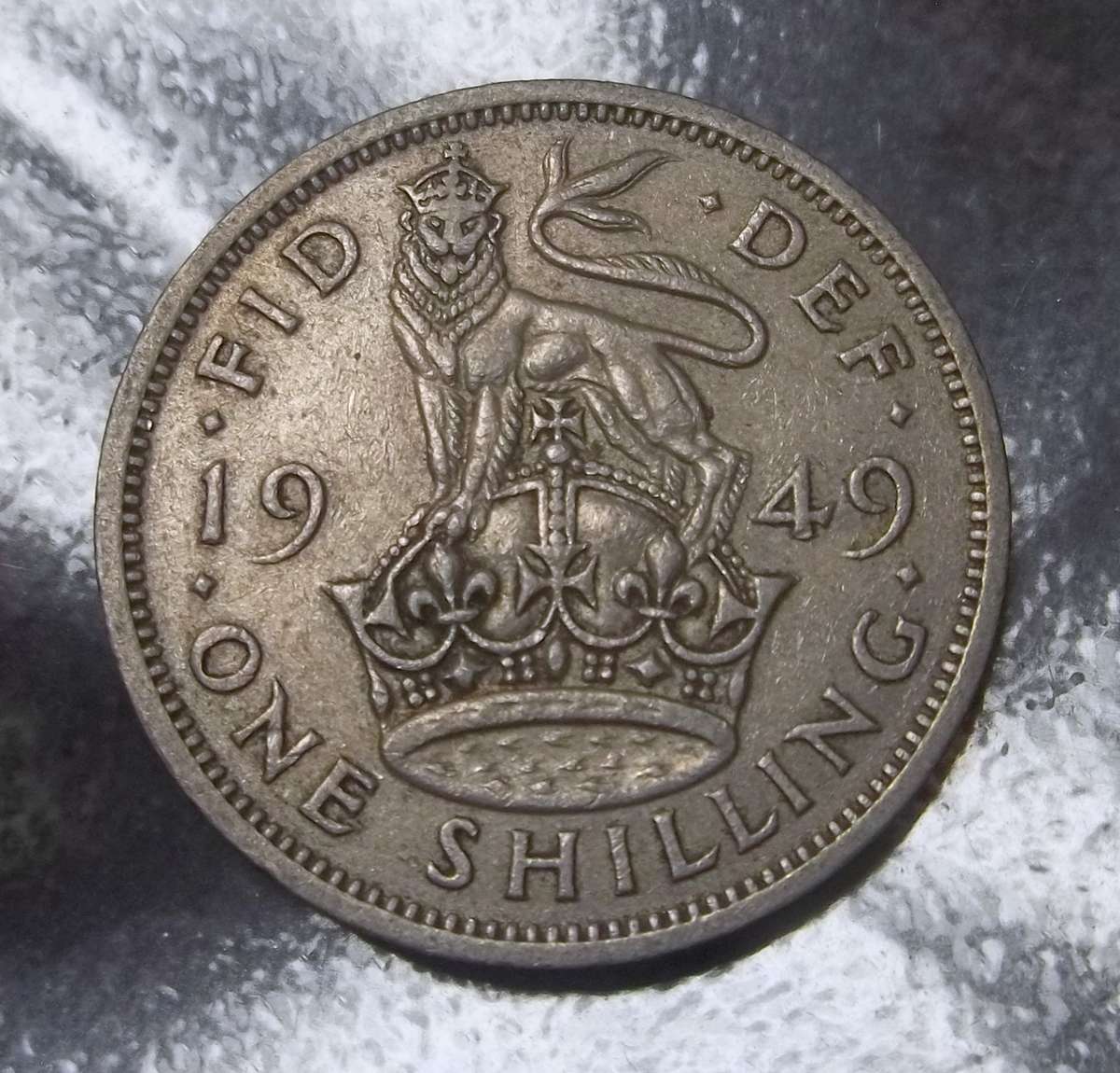 Britain 1 Shilling 1949