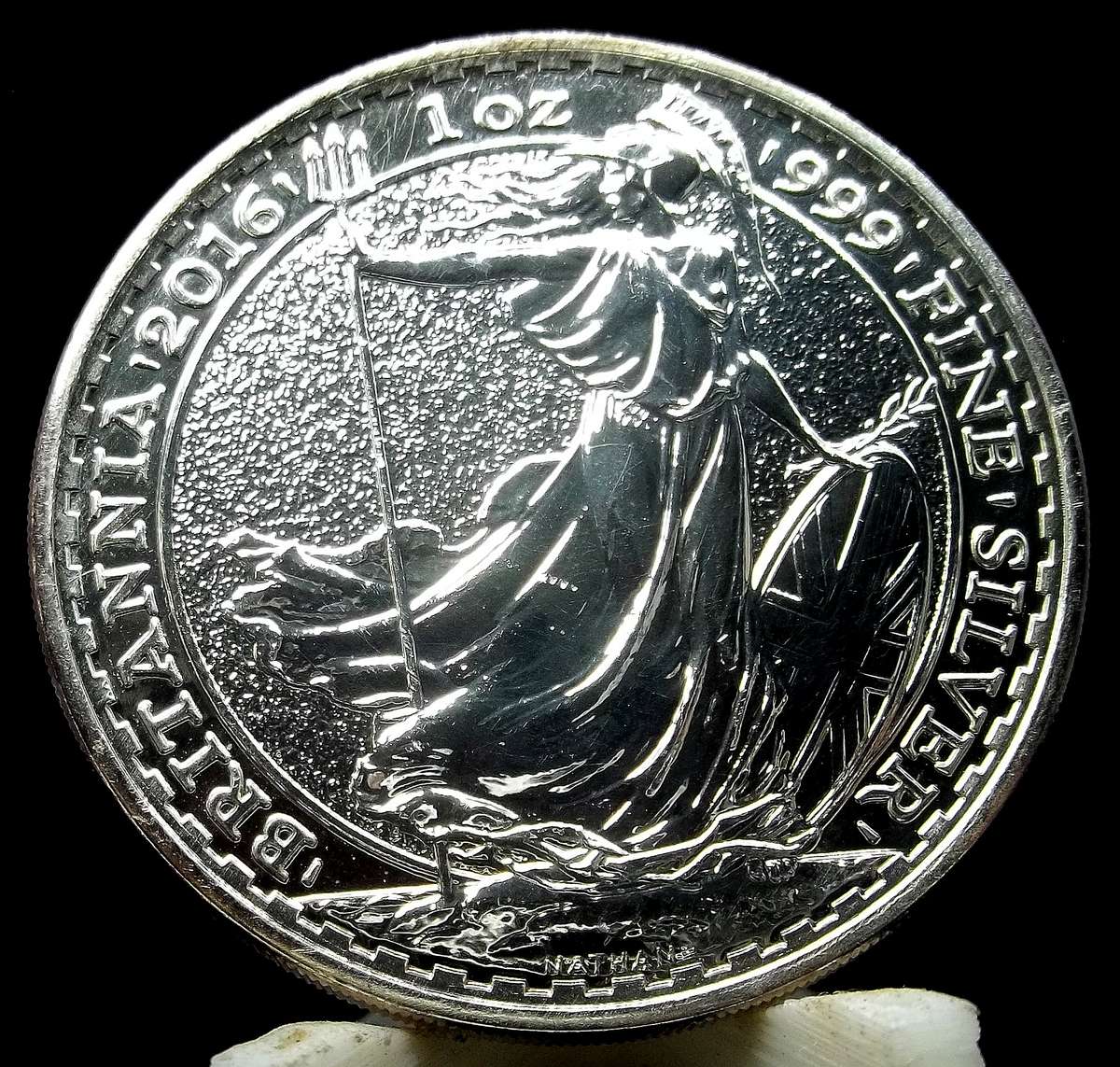 1oz 0.999 Silver Britannia coin