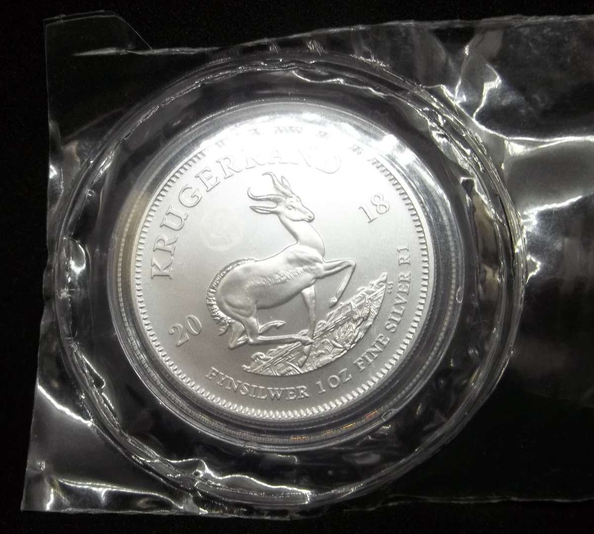 2018 1oz Krugerrand - Great Wall Privy Mark
