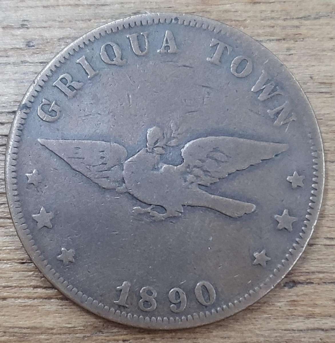 Griqua Town 1890 Pattern Penny - Est Mintage: 100 (See description for more info)