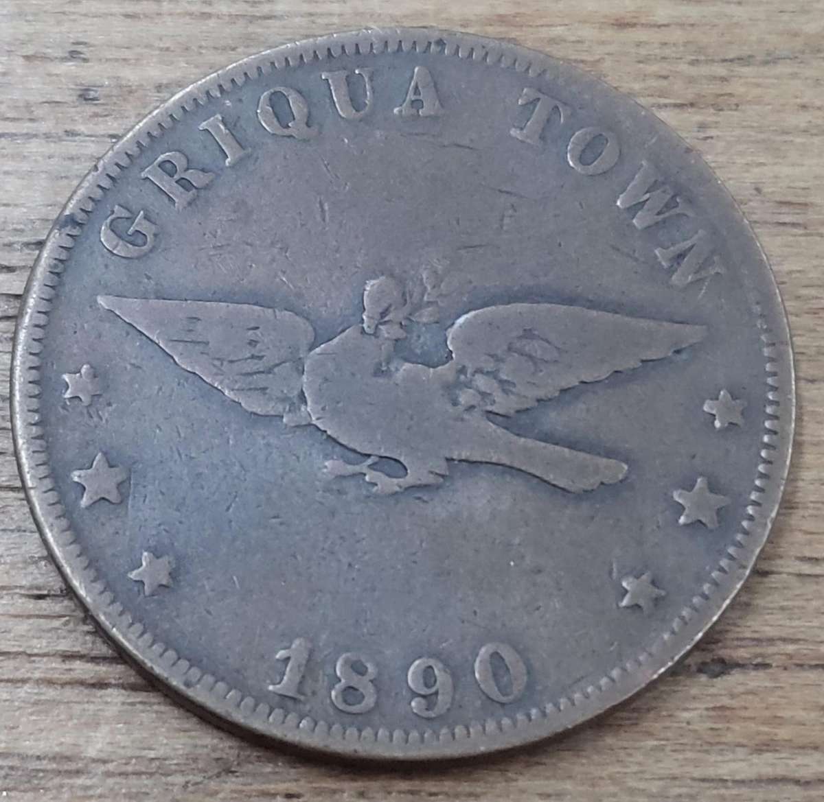 Griqua Town 1890 Pattern Penny - Est Mintage: 100 (See description for more info)