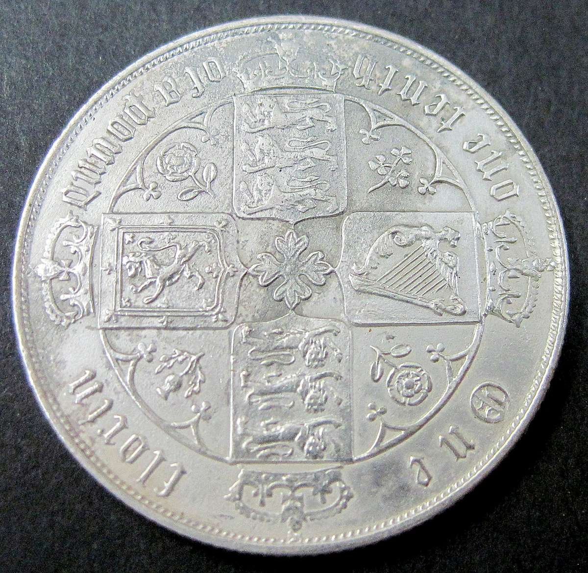 *R1 Auction* 1880 Gothic Florin - Great Condition