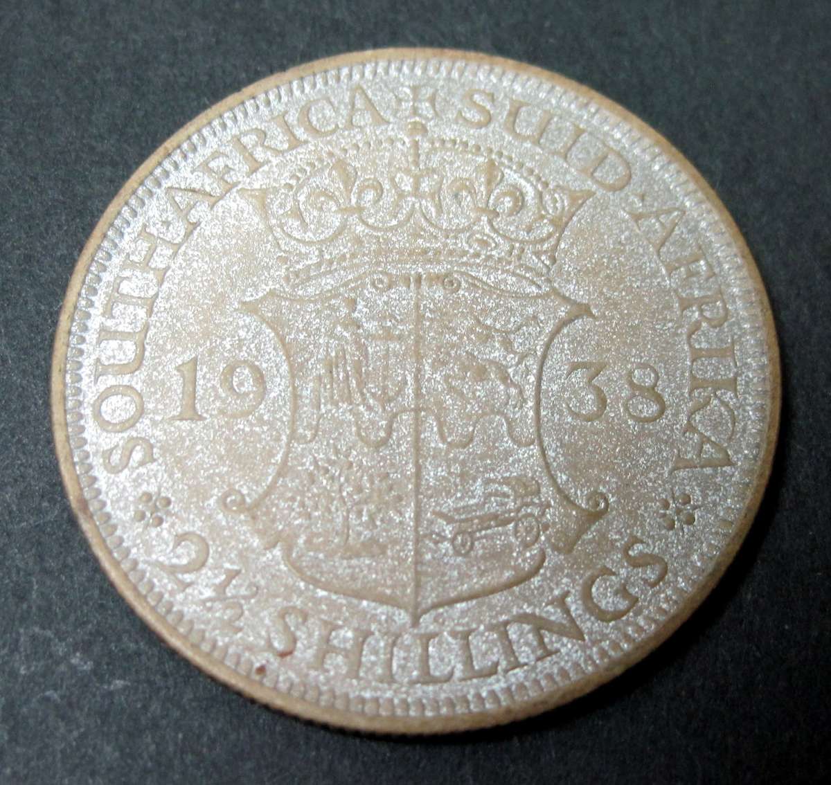 Fiber Coin - SA Union 2.5 Shillings 1938