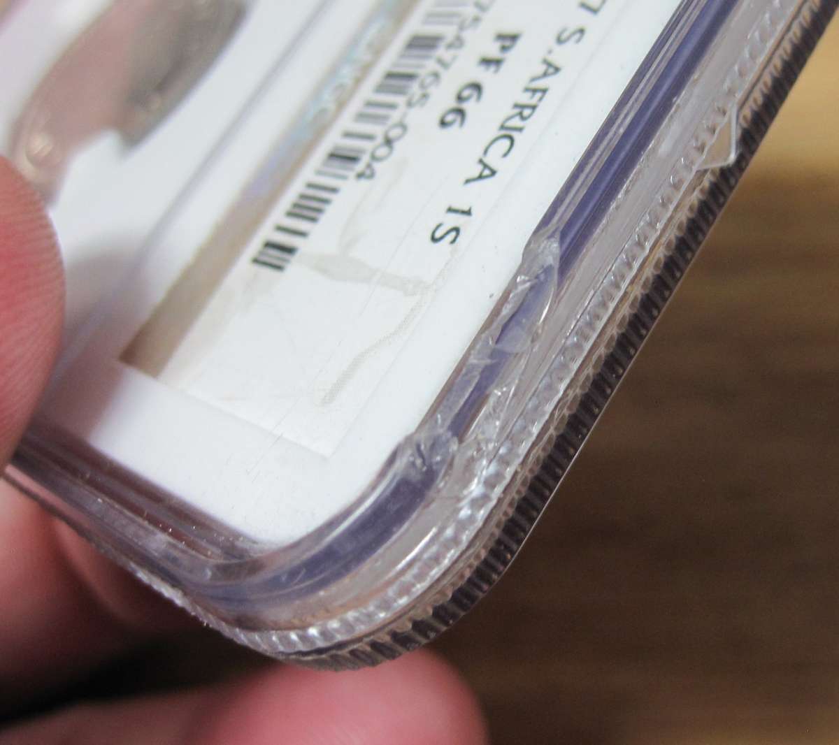 SA Union One Shilling 1957 - NGC PF66