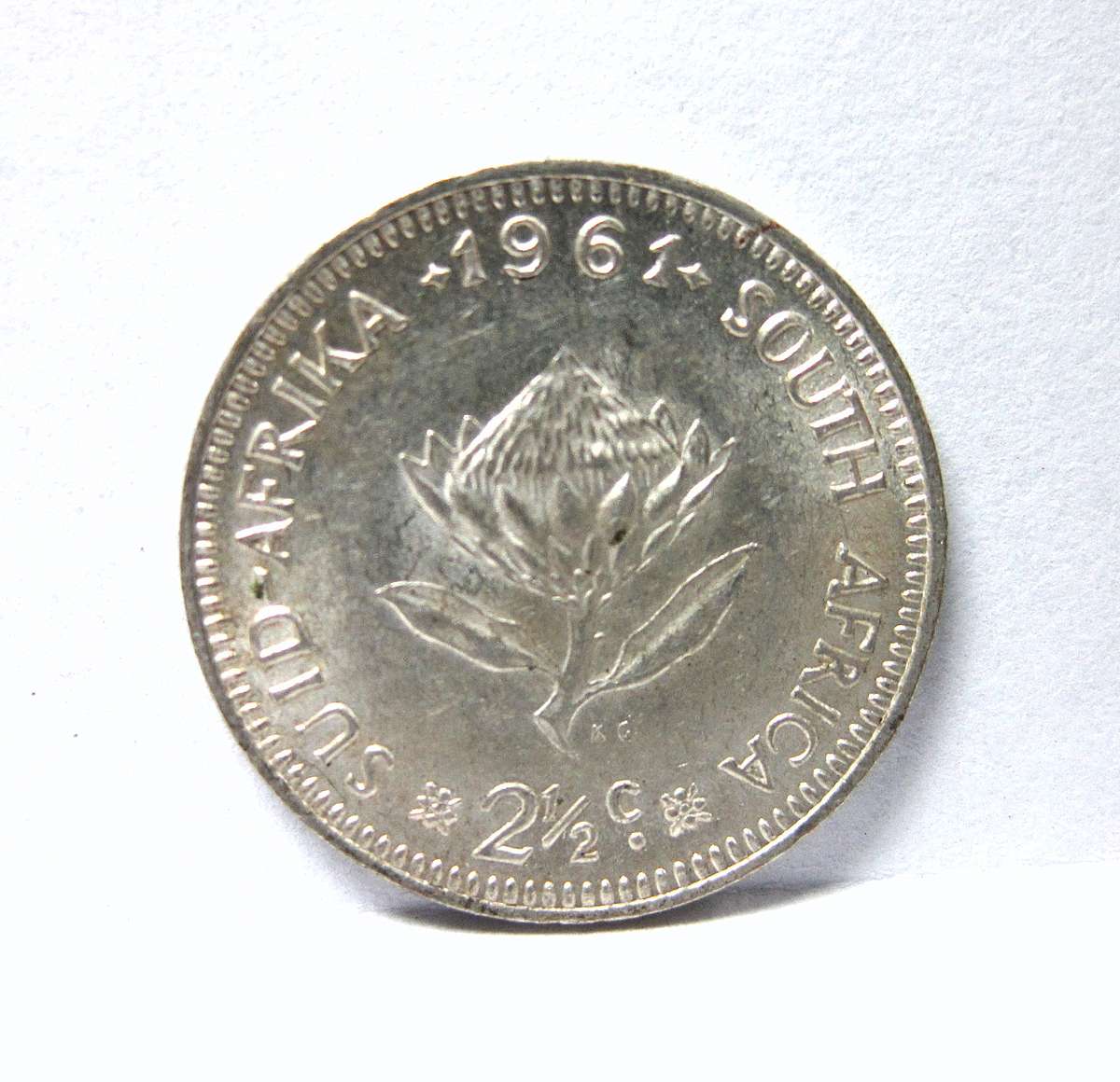 RSA 2,5 Cents 1961 - Great Condition