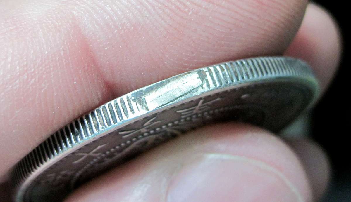 Japan 1 Yen 1883 - ex mount