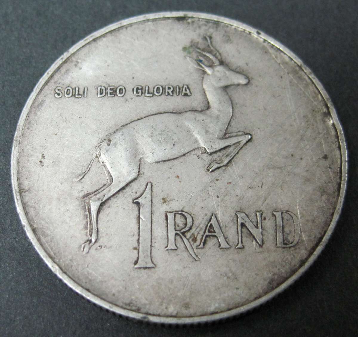 *R1 Auction* RSA 1 Rand 1965(Eng) - Scarce