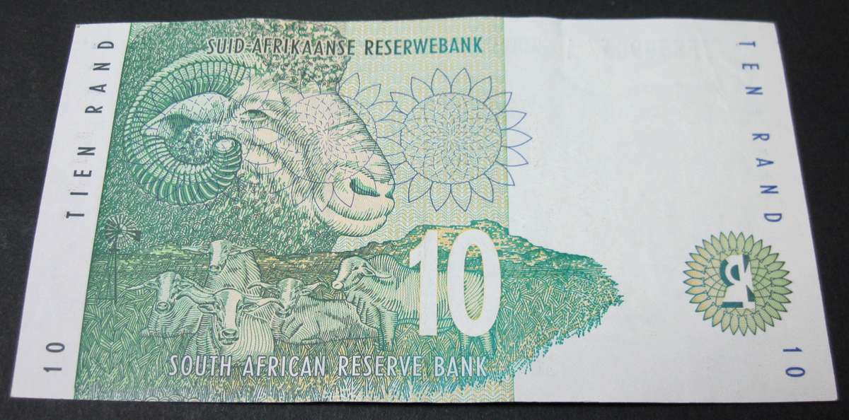 RSA 10 Rand mid 1990's(C Stals 2nd Issue) - VF to EF condition - more than one available
