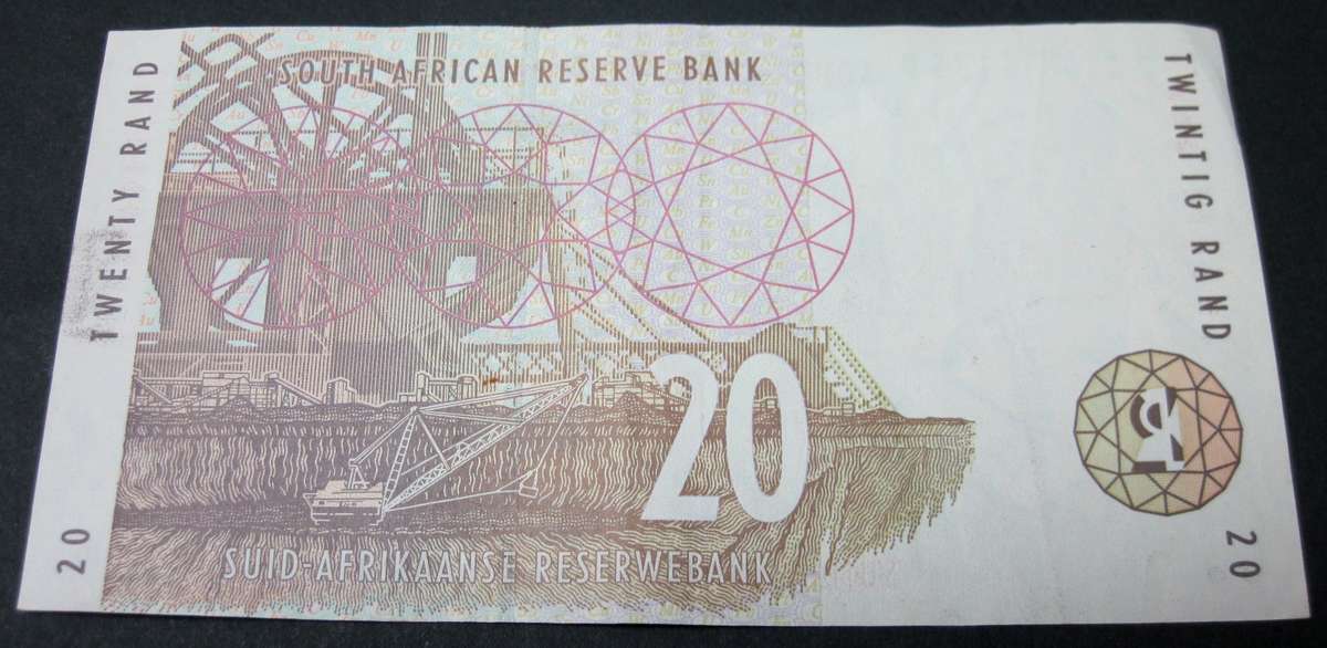 RSA 20 Rand mid 1990's(C Stals 2nd Issue) - F+ to VF condition - more than one available