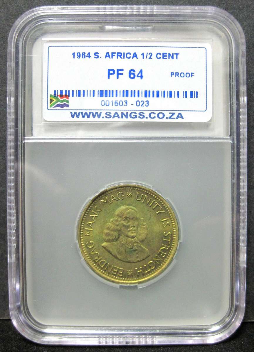 RSA 1/2 Cent 1964 - SANGS PF64