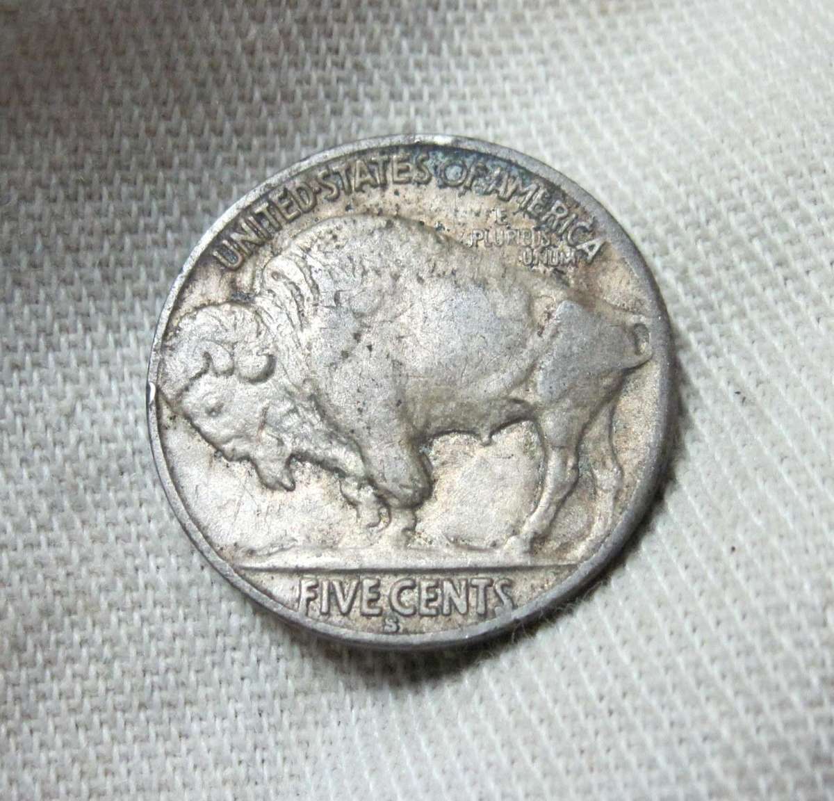 USA 5 Cents 1936S - Buffalo Nickel