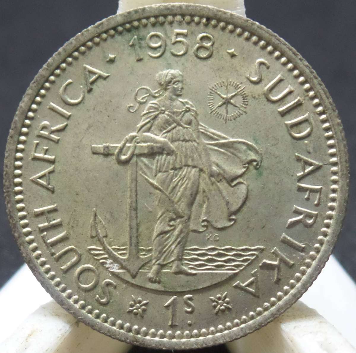 SA Union 1 Shilling 1958 - Nice condition